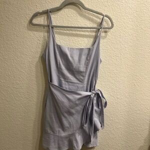 Princess Polly Light Blue Dress with Strap Detail